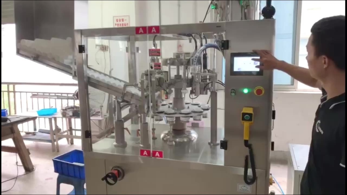 Sản phẩm chăm sóc da Máy làm đầy ống Máy đóng gói ống nhựa